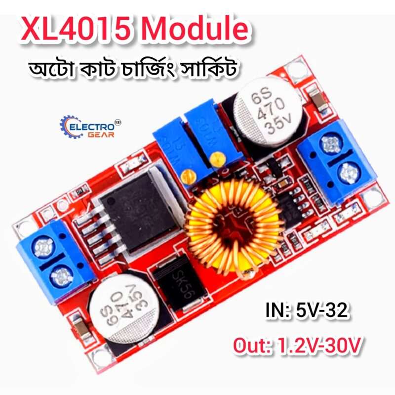 XL4015 Module Buck Converter 5V-32V To 1.5V-30V 5A 75W