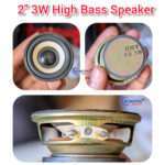 2″ inch 3W Subwoofer Speaker high Base - 1 pcs