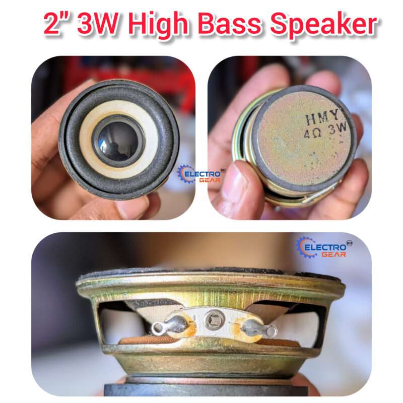 2″ inch 3W Subwoofer Speaker high Base - 1 pcs