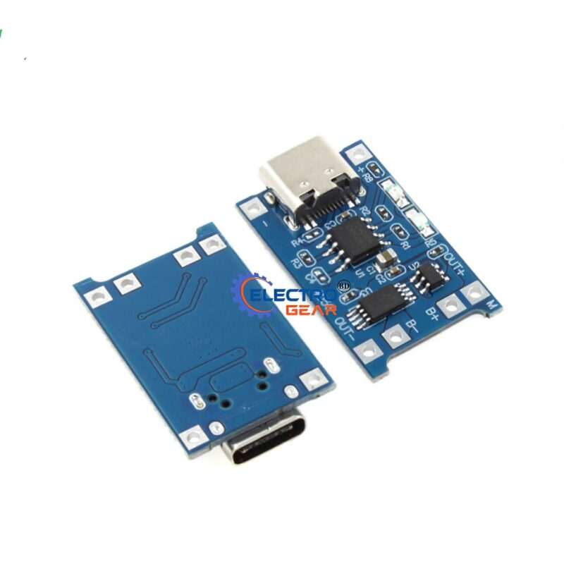 TP4056 1A Li-ion lithium Battery Charging Module With Current Protection - Type C - Image 2