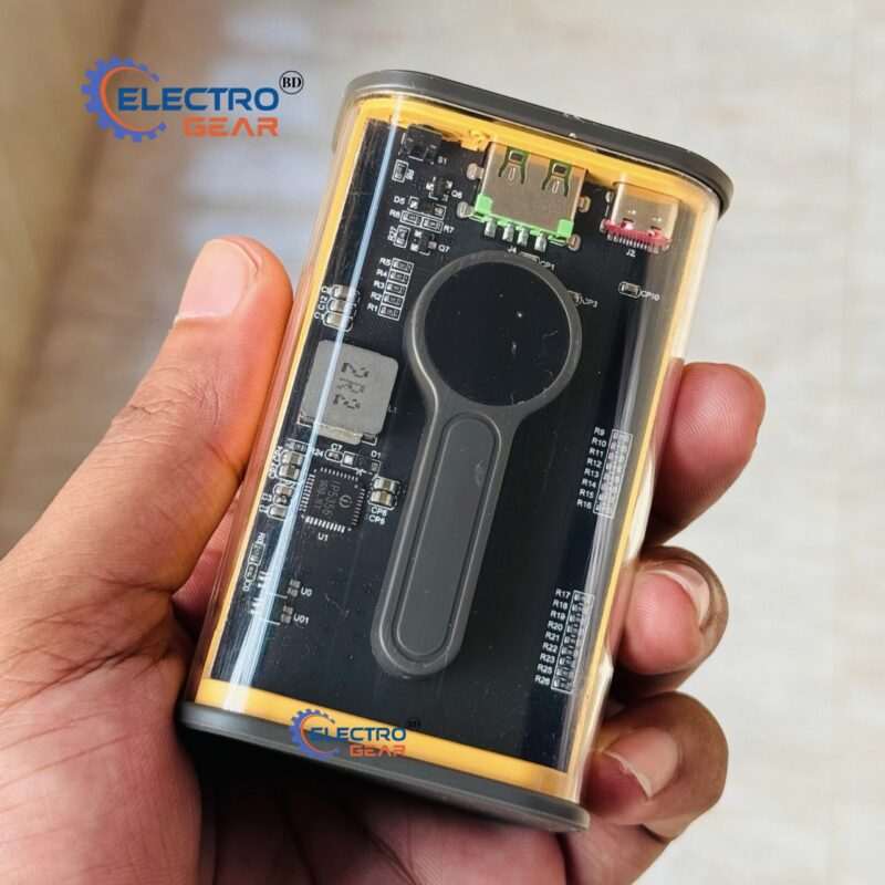 PD 22.5W Transparent Super Fast Power Bank Case ( Without Battery ) - Image 4