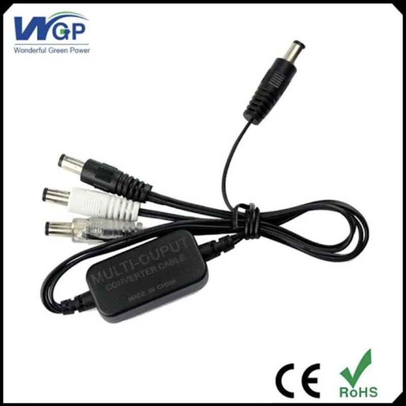 WGP UPS CABLE - DC to DC Step Down and Boost Converter Cable 12V to 5V 9V 12V Data Wire