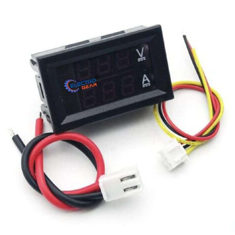 DC 0-100V 10A LCD Display Digital Voltmeter Ammeter - Image 3