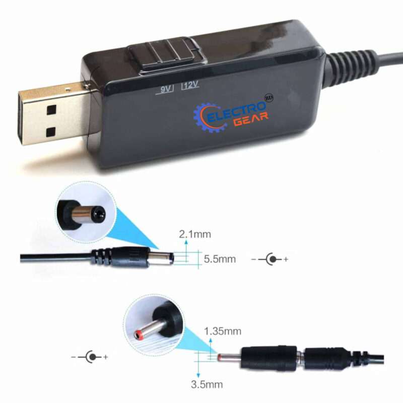 Smart Booster Cable 5V to 9V/12V For Router-Onu - Image 3