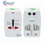 Universal Travel Adapter Converter Multi Plug Power Socket UK/US/AU/EU/CA converter Slots  International All in 1 Travel Adapter