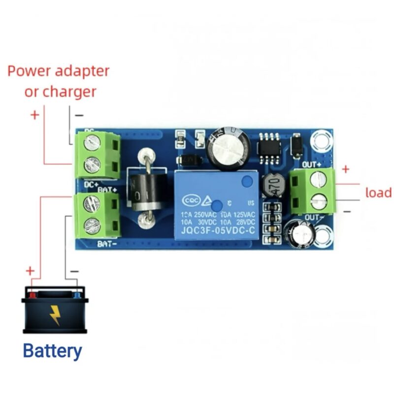 YX850 Power Failure Automatic Switching Standby Battery Lithium Battery Module 5V-48V Universal Emergency Converter YX-850 - Image 2