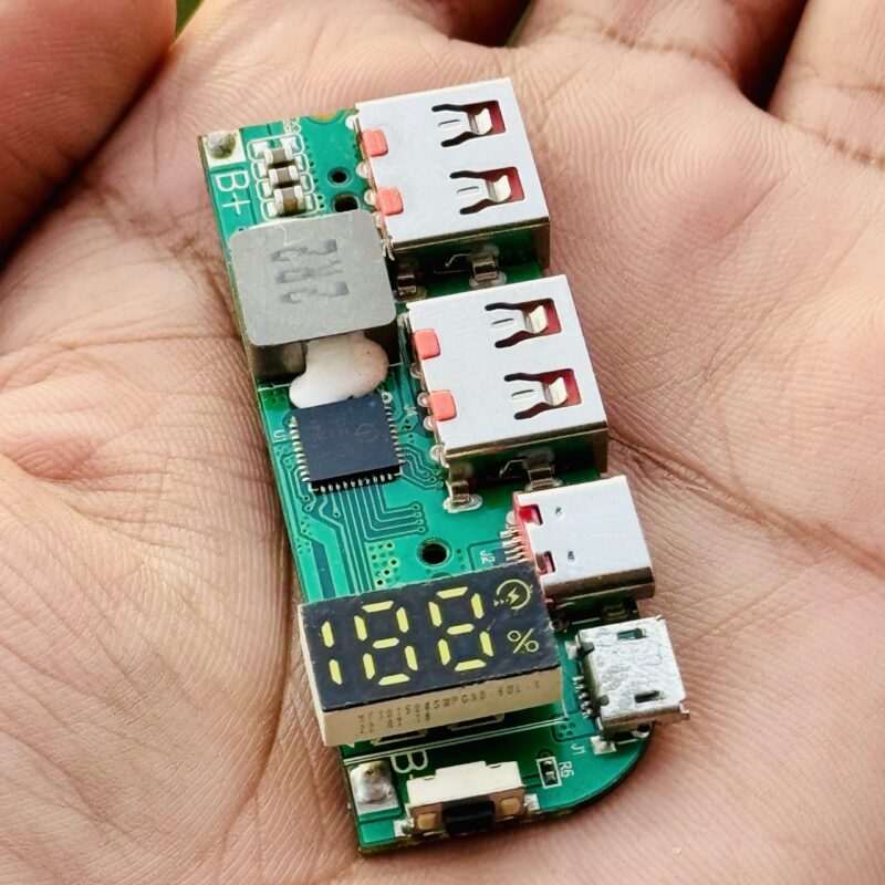 22.5W Fast Charging Bank Module IP5356 TYPE-C Micro USB - Image 4