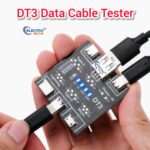 DT3 Data Cable Detection Board USB Cable Tester for IOS Android Type-C Short Circuit On-Off Switching Test Board Tool