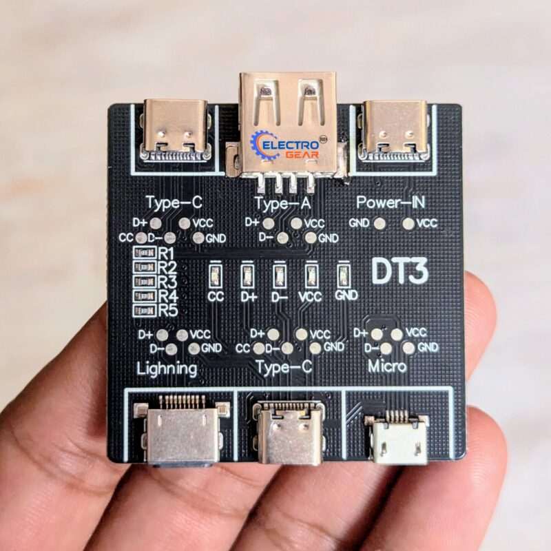 DT3 Data Cable Detection Board USB Cable Tester for IOS Android Type-C Short Circuit On-Off Switching Test Board Tool - Image 4