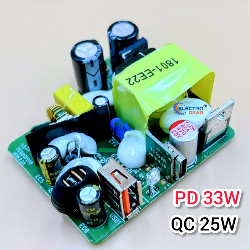 PD 33W + QC 25W  fast charging motherboard PD fast charging Circuit Adapter SMPS