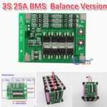 3S BMS Circuit 12V 25A Balance Protection Circuit Battery Management System