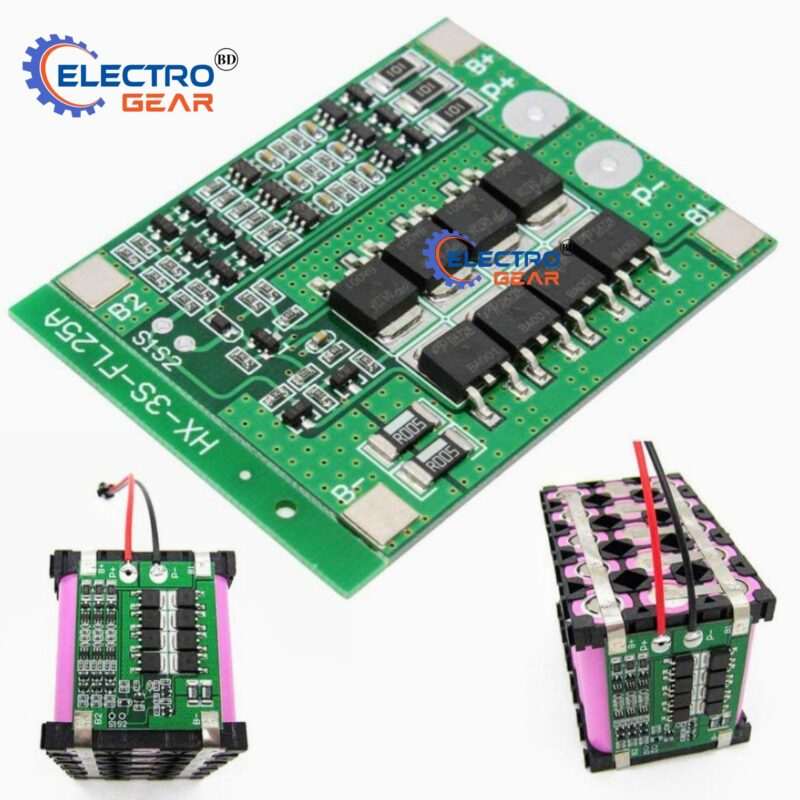 3S BMS Circuit 12V 25A Balance Protection Circuit Battery Management System - Image 2