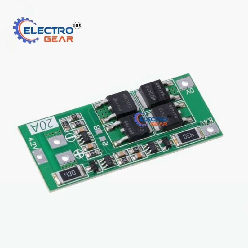 2S 20A BMS Charger 18650 Lithium Li-ion Battery Balance Protection Board - Image 3