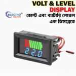 Battery Charge Level Indicator 12V 24V 36V 48V 60V 72V Lithium Battery Capacity Meter Tester With LED Voltmeter for Cars Motorcycles Etc