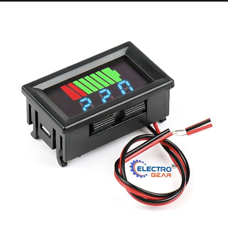 Battery Charge Level Indicator 12V 24V 36V 48V 60V 72V Lithium Battery Capacity Meter Tester With LED Voltmeter for Cars Motorcycles Etc - Image 4