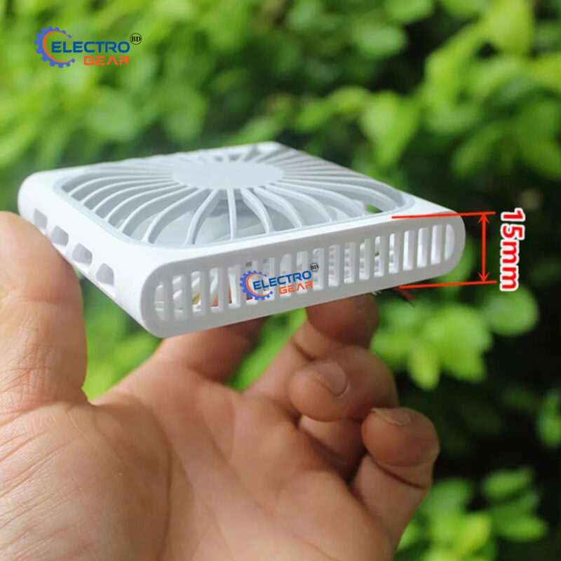 Mini brushless small fan DC7.4-12V 4W large air volume with RGB LED - Image 5