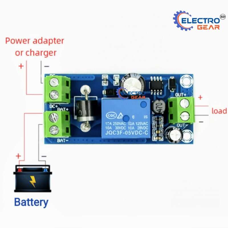 YX850 Power failure automatic switching standby Li-ion lithium module 5V-48V universal emergency converter JY-850 - Image 3