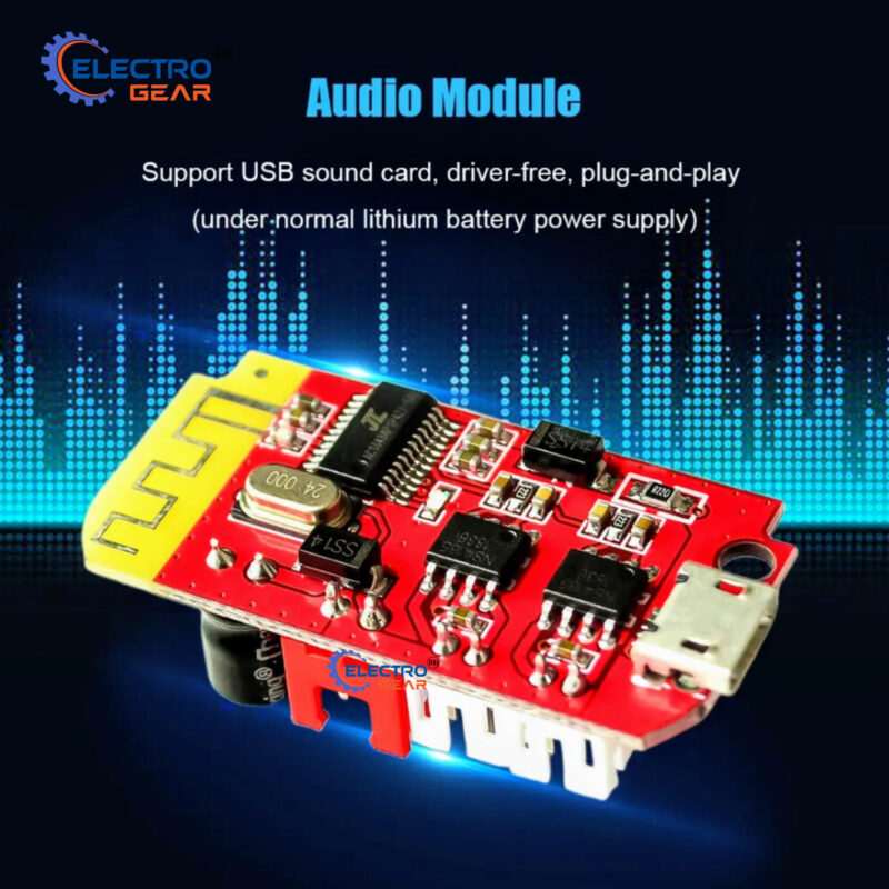 CT14 Bluetooth 4.2 Amplifier Module CT14 Bluetooth 4.2 F Class 5W+5W Stereo Audio Amplifier Module with Onboard Micro-USB battery Charging - Image 4