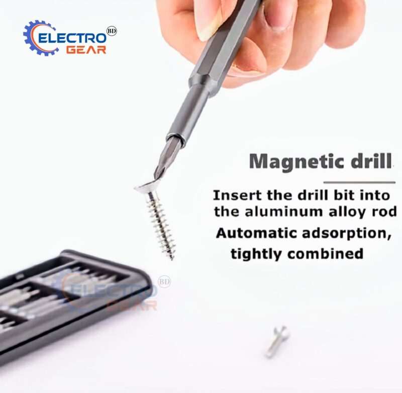24 in 1 Multifunctional Screwdriver Tool Set For Mobile Phone, Computer, Electronic Product repair, Camera Maintenance and Disassembly - Image 2