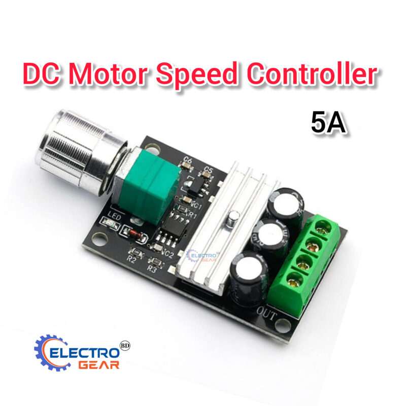 6V 12V 24V 28V 5A 90W DC Motor Speed Controller PWM Adjustable Variable Speed Switch DC Motor Driver