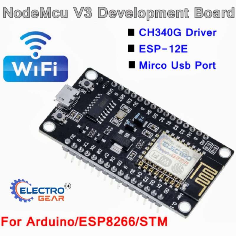 ESP8266 Based Wireless Module CH340G NodeMCU Lolin V3 WIFI IoT Development Board
