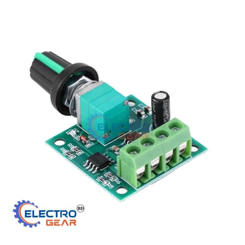 DC 1.8V 3V 5V 6V 12V 2A PWM Motor Speed Controller Low Voltage Motor Speed Controller - Image 2
