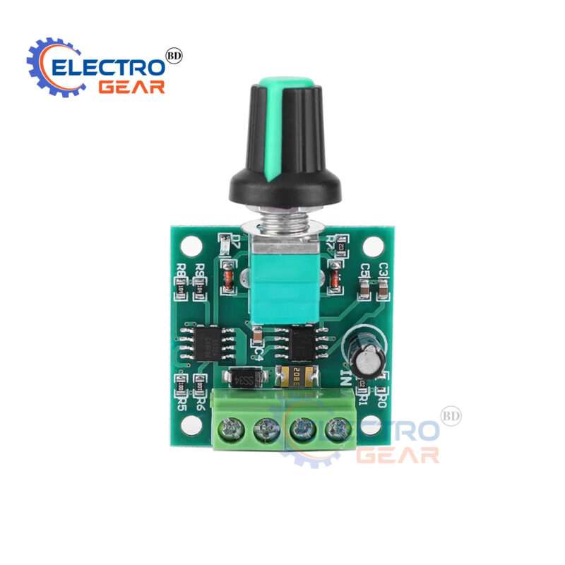 DC 1.8V 3V 5V 6V 12V 2A PWM Motor Speed Controller Low Voltage Motor Speed Controller - Image 3