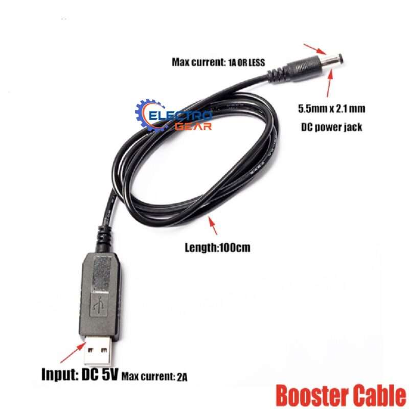 5v to 12v Booster Step Up Cable For Router Onu Backup - Image 3