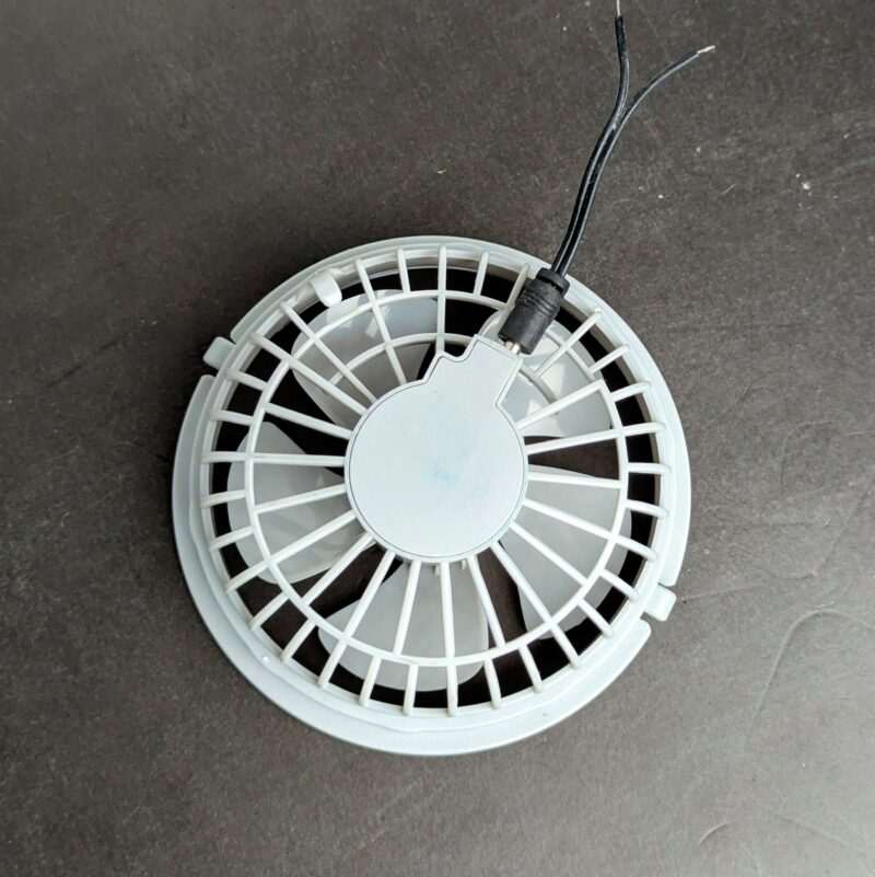 DC Fan Motor 12V Fan Core 3 Blades Ventilation High Air Flow 4 inch - Image 5