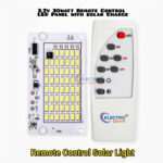 3.7V 30W Remote Control LED Panel with Solar Charging – Smart Solar LED Light Module
