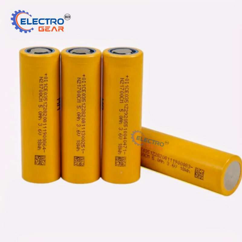 21700 5000mAh 3.7V Lithium-Ion Rechargeable Battery - Image 2