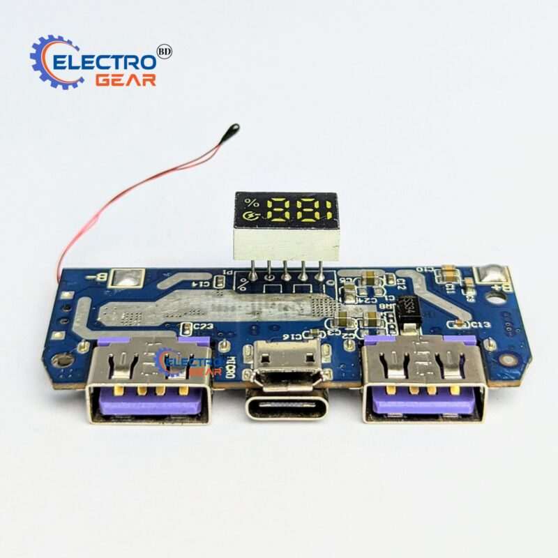 iP5356 22.5W Dual USB Power Bank Module With Digital Display - Image 2