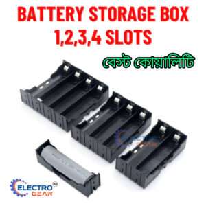 18650 Battery Case Holder Bracket Storage Holder 1/2/3/4 Slot for Battery Cell