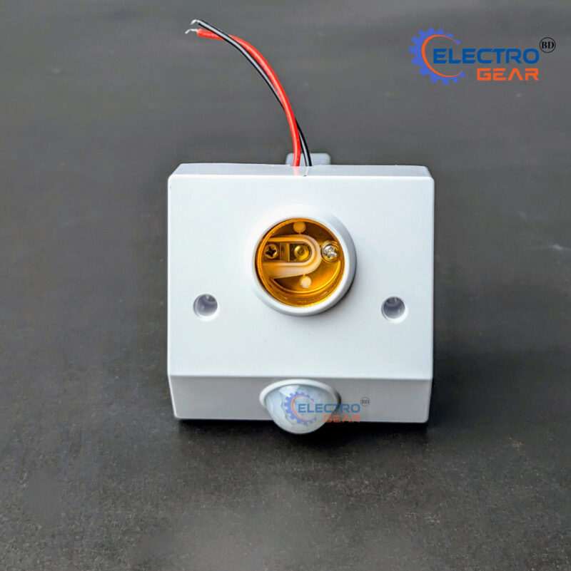 Infrared Motion PIR Sensor Light Lamp Holder Switch | E27 Lamp Holder Converter with Motion Detection - Image 4