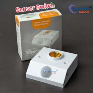 Infrared Motion PIR Sensor Light Lamp Holder Switch | E27 Lamp Holder Converter with Motion Detection
