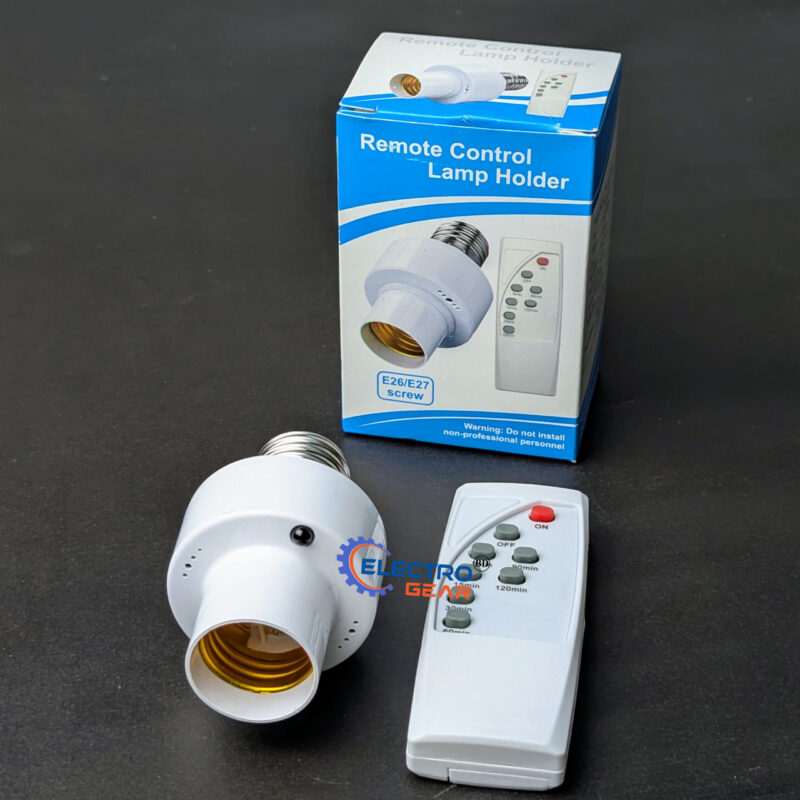 Smart B22/E27 to E27 LED Lamp Holder with Wireless Remote | AC 85–265V | Timer Control | Adjustable Light Socket Converter - Image 8