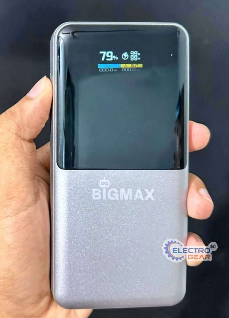 Bigmax Premium Segment 20000mah Power Bank Case With TFT Display 25W ( without battery )