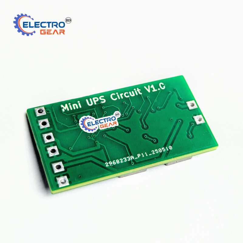 Mini Ups Circuit V1.0 | For Router Onu CCTV | 12V to 5V 9V 12V  - Image 3